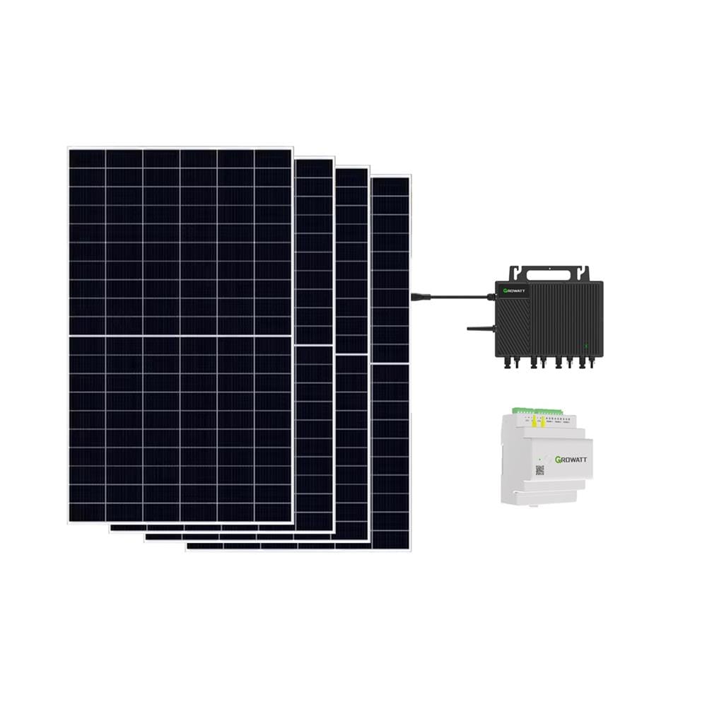 โซลาร์รูฟ 2.5 กิโลวัตต์ 1 เฟส ระบบออนกริด HOME SOLAR GROWATT