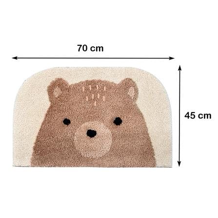 พรม SNAZZ LITTLE-B 45x70 ซม. สีน้ำตาล_1