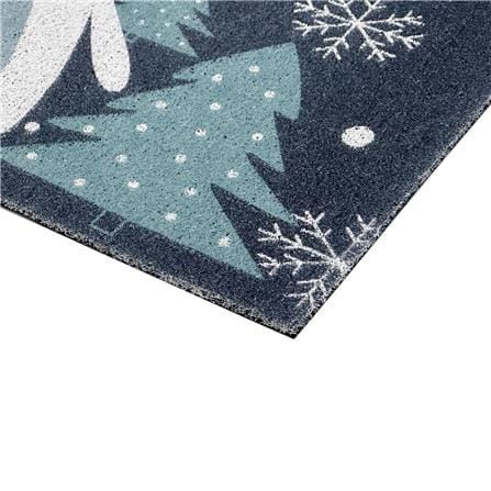 พรมเช็ดเท้าดักฝุ่น HOME LIVING STYLE JOLLY 45X75 ซม. สีน้ำเงินเข้ม_5