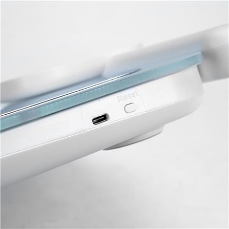 เครื่องชั่งน้ำหนักวัดมวลกาย NIKITO FG2305ULB สีขาว_2