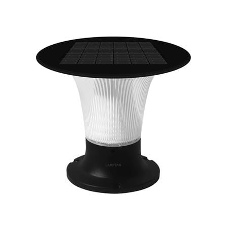 ไฟผนังนอก SOLAR LAMPTAN 2IN1 FLOWLIGH 15 วัตต์ DAYLIGHT/COOL WHITE/WARM WHITE สีดำ_2