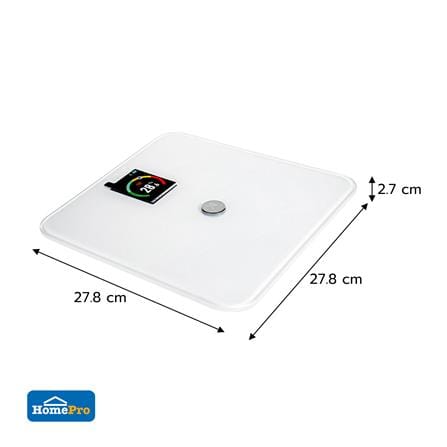 เครื่องชั่งน้ำหนักวัดมวลกาย NIKITO FI2019LB-G สีขาว_6