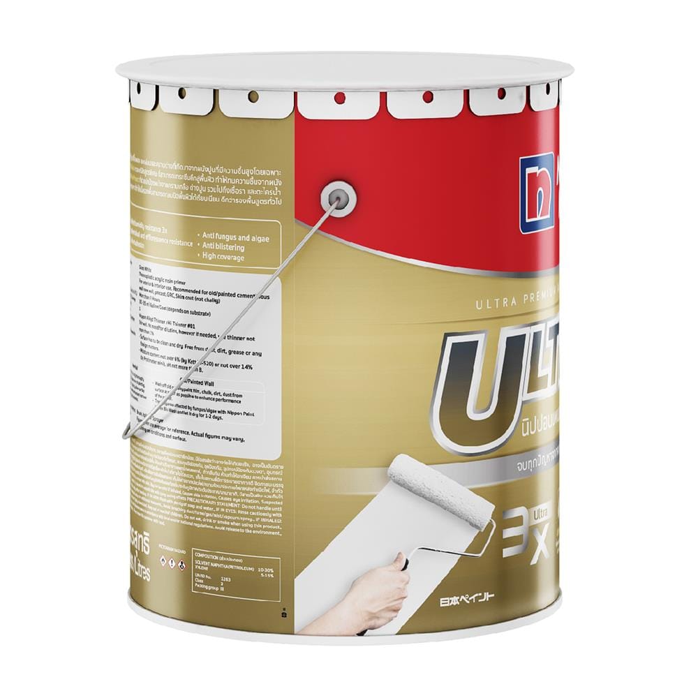 สีรองพื้นปูนอเนกประสงค์ NIPPON PAINT ULTRA BLOCK SEALER 5 แกลลอน