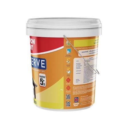 สีน้ำทาภายนอก ชนิดกึ่งเงา NIPPON PAINT SUPERSERVE BASE A 5 แกลลอน_1