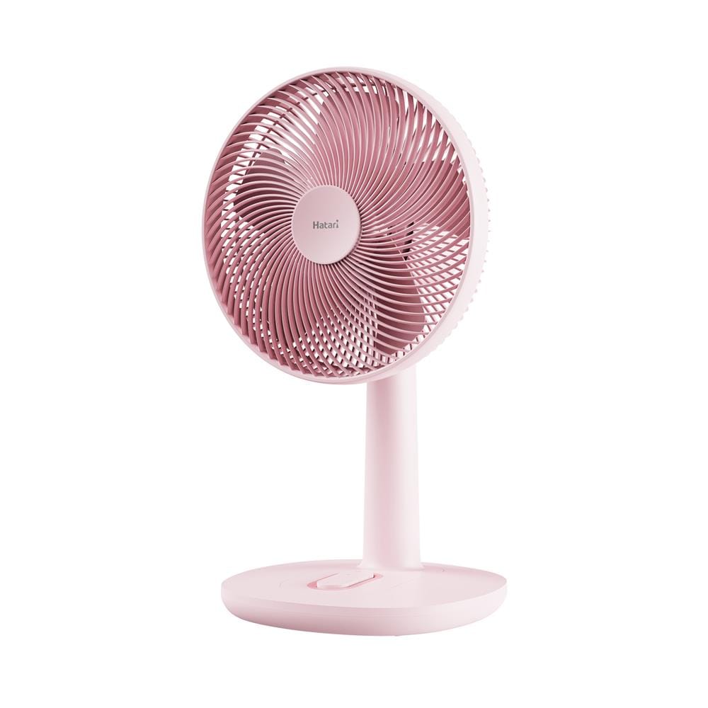 พัดลมตั้งโต๊ะ 12 นิ้ว HATARI T12M1 สีชมพู