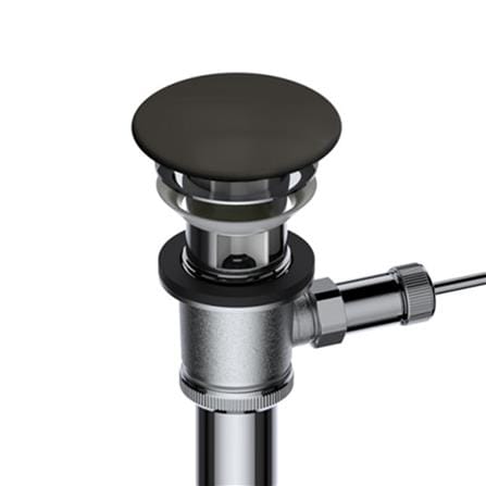 สะดืออ่างล้างหน้าแบบกด TOTO VM5D417-MBL สีดำ_1