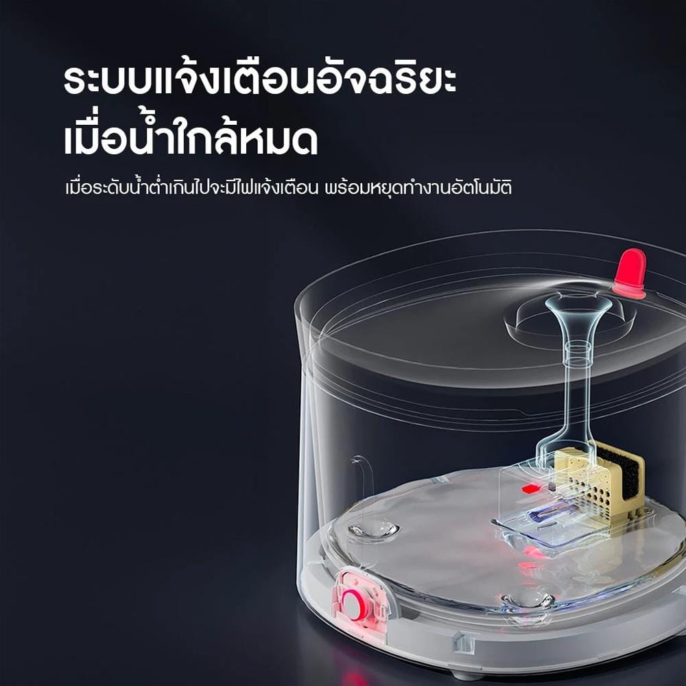 น้ำพุสัตว์เลี้ยงไร้สาย HOMERUNPET CF20 สีขาว