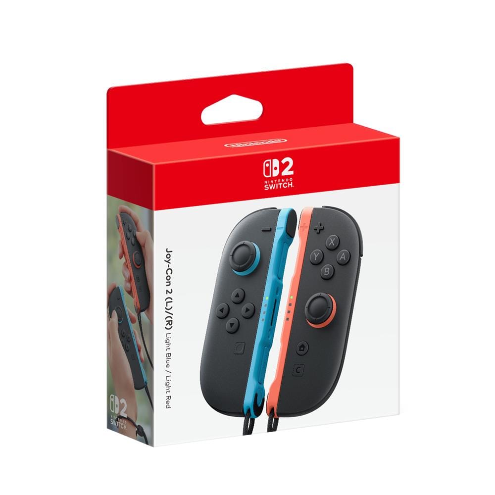 จอย NINTENDO SWITCH JOY-CON 2 ด้านซ้าย/ขวา สี LIGHT BLUE/LIGHT RED