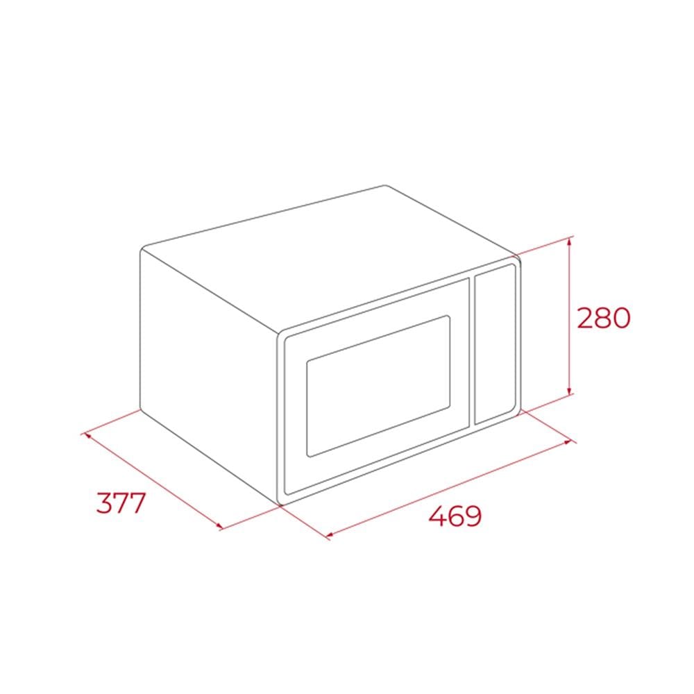 ไมโครเวฟระบบย่าง TEKA MWE FS25 G สีดำ 25 ลิตร