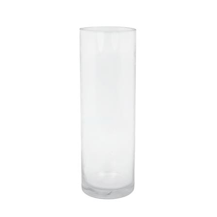 ของตกแต่ง แจกันแก้ว HOME LIVING STYLE ELLA 10x30 ซม. สีใส_0