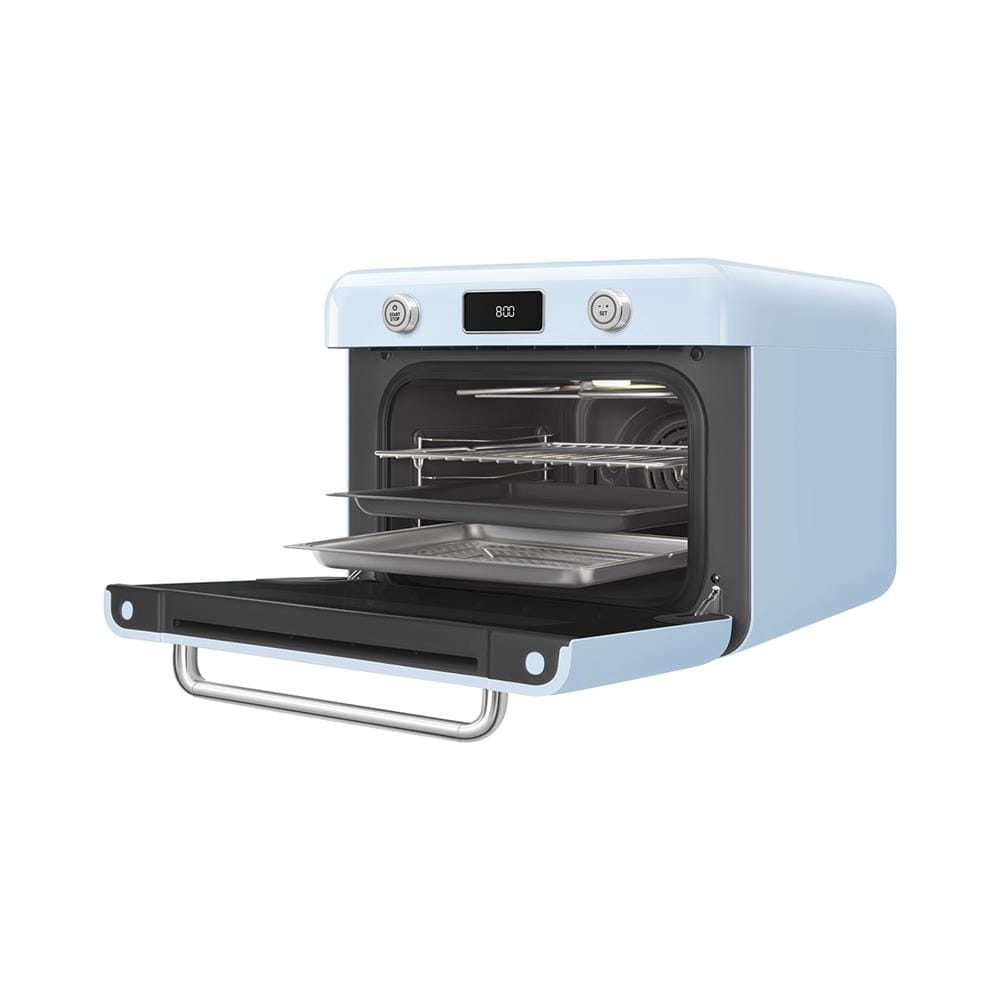 เตาอบเล็กแมนนวล SMEG COF01PBEU สีฟ้า