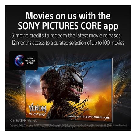 ทีวีแอลอีดี 55 นิ้ว SONY (4K, LED, GOOGLE TV) BRAVIA 2 II K-55S20M2_7