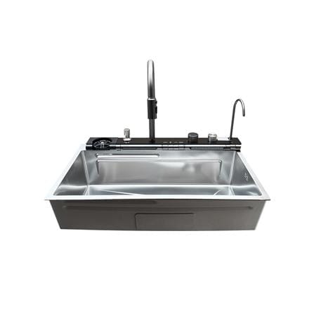 ซิงค์ฝัง 1 หลุม S-FLO NL0060 SM8046-S02SV สีเงิน_2