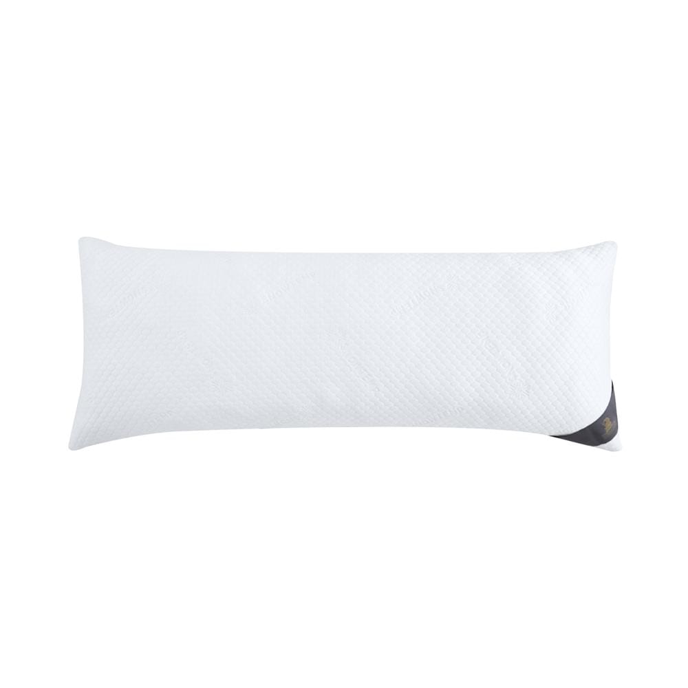 หมอน BODY ไมโครไฟเบอร์ DUNLOPILLO SNOWTEMP 19x49 นิ้ว สีขาว