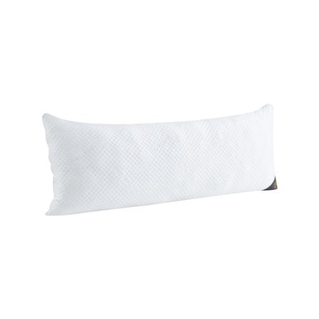 หมอน BODY ไมโครไฟเบอร์ DUNLOPILLO SNOWTEMP 19x49 นิ้ว สีขาว_4