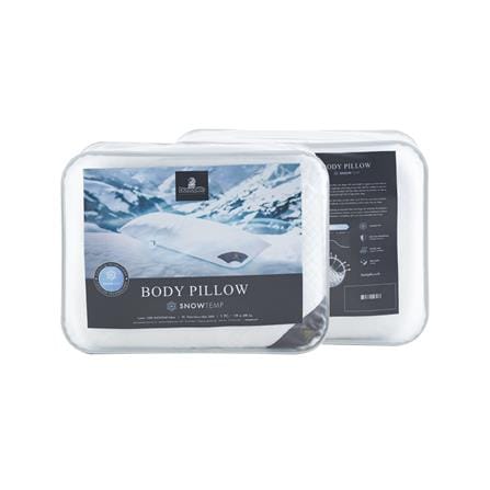 หมอน BODY ไมโครไฟเบอร์ DUNLOPILLO SNOWTEMP 19x49 นิ้ว สีขาว_6