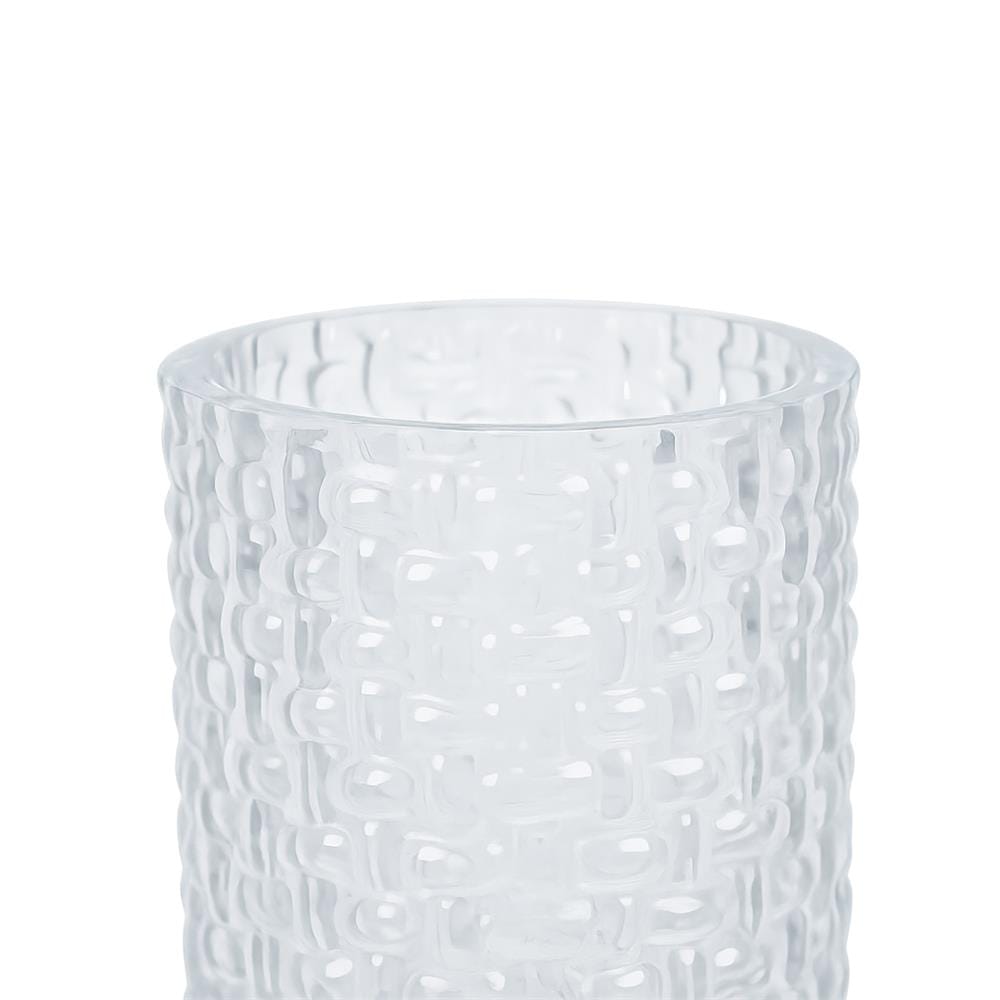 ของตกแต่ง แจกันแก้ว HOME LIVING STYLE GALA 10.5x20 ซม สีใส
