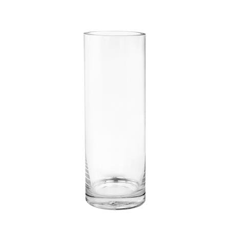 ของตกแต่ง แจกันแก้ว HOME LIVING STYLE ELLA 8x20 ซม. สีใส_0