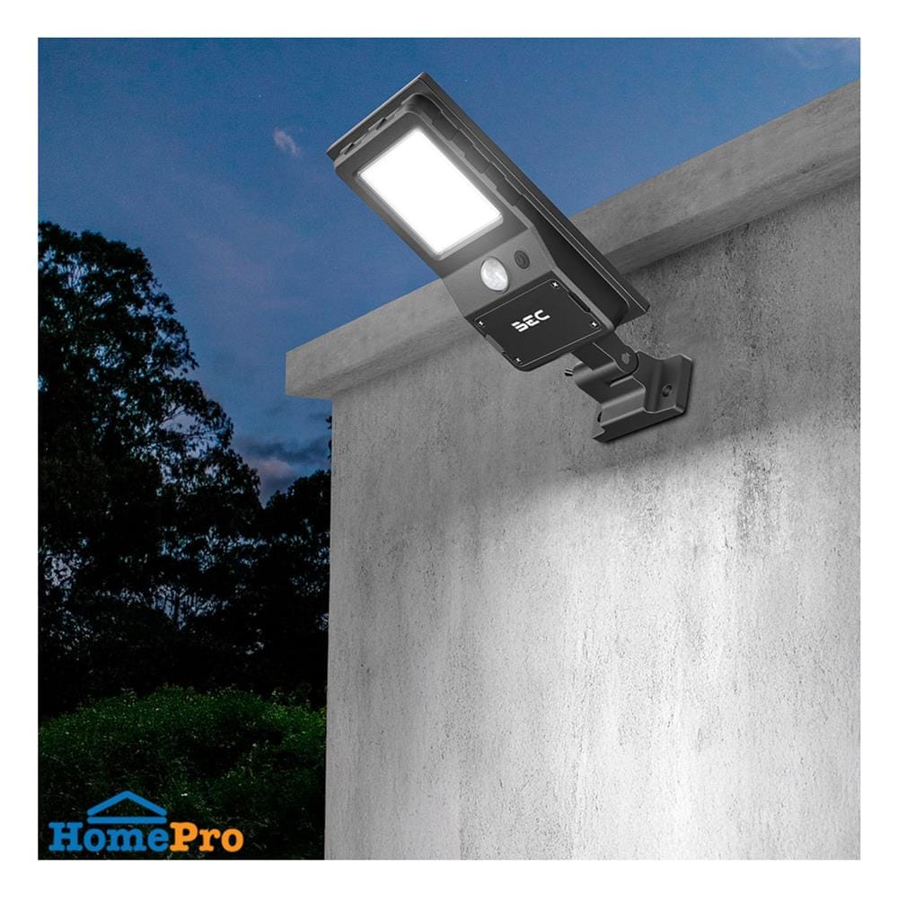 ไฟถนน SOLAR BEC SOL 80 วัตต์ DAYLIGHT สีดำ