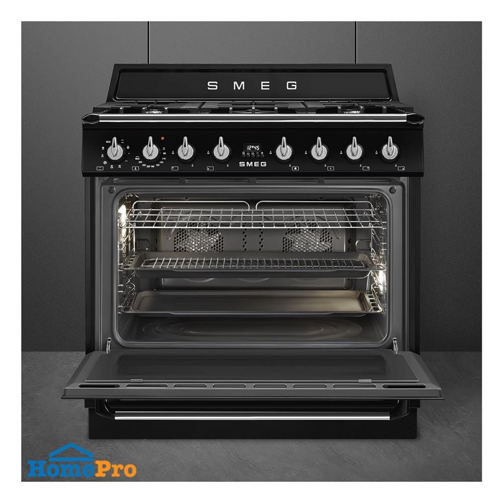 เตาปรุงอาหารแก๊ส SMEG TR90GMBL