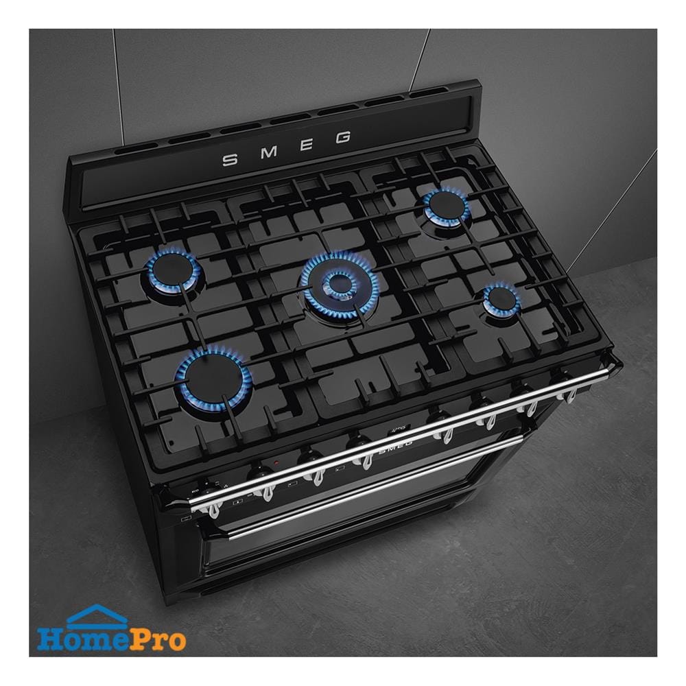 เตาปรุงอาหารแก๊ส SMEG TR90GMBL