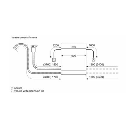 เครื่องล้างจานตั้งพื้น BOSCH SMS4HMC25M_8