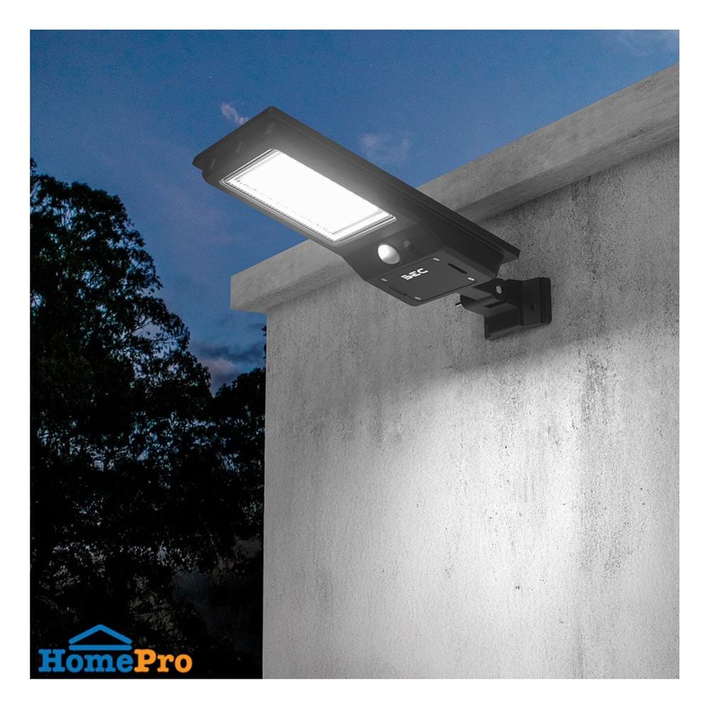 ไฟถนน SOLAR BEC SOL 160 วัตต์ DAYLIGHT สีดำ