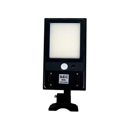 ไฟถนน SOLAR BEC SOL 160 วัตต์ DAYLIGHT สีดำ_1