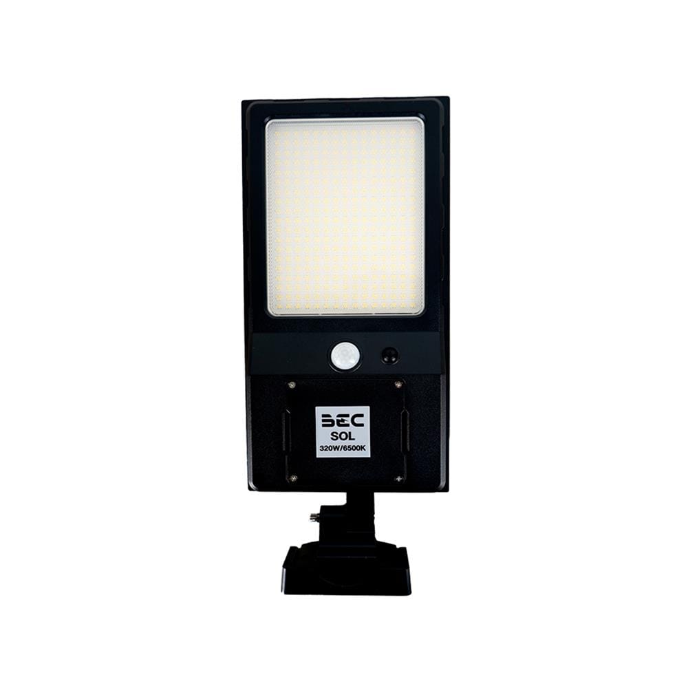 ไฟถนน SOLAR BEC SOL 320 วัตต์ DAYLIGHT สีดำ