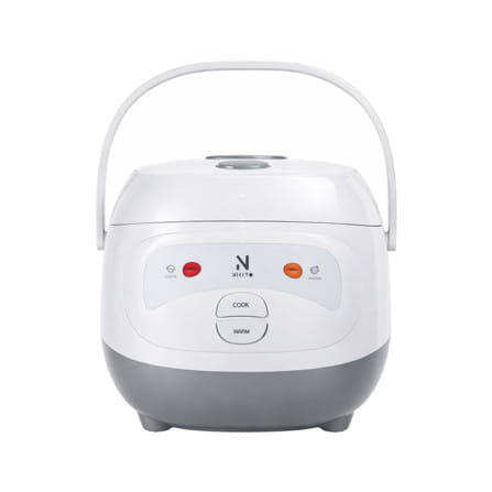 หม้อหุงข้าว MANUAL NIKITO MF4403N 1 ลิตร สีเทา