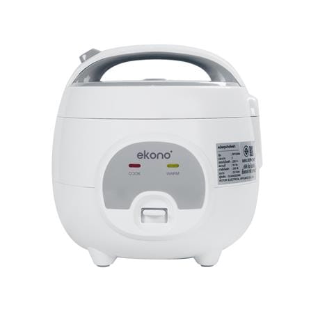 หม้อหุงข้าว MANUAL EKONO RP1325N 0.8 ลิตร สีเทา_2