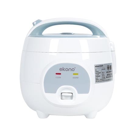 หม้อหุงข้าว MANUAL EKONO RP1325N 0.8 ลิตร สีฟ้า_1