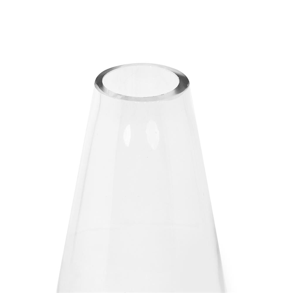 ของตกแต่ง แจกันแก้ว HOME LIVING STYLE BELLA 10x25.5 ซม. สีใส