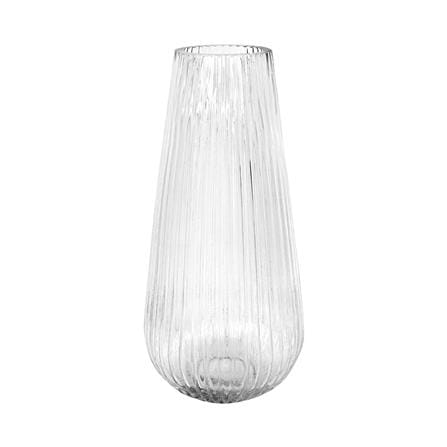 ของตกแต่ง แจกันแก้ว HOME LIVING STYLE VENUS 14x30 ซม. สีใส_0