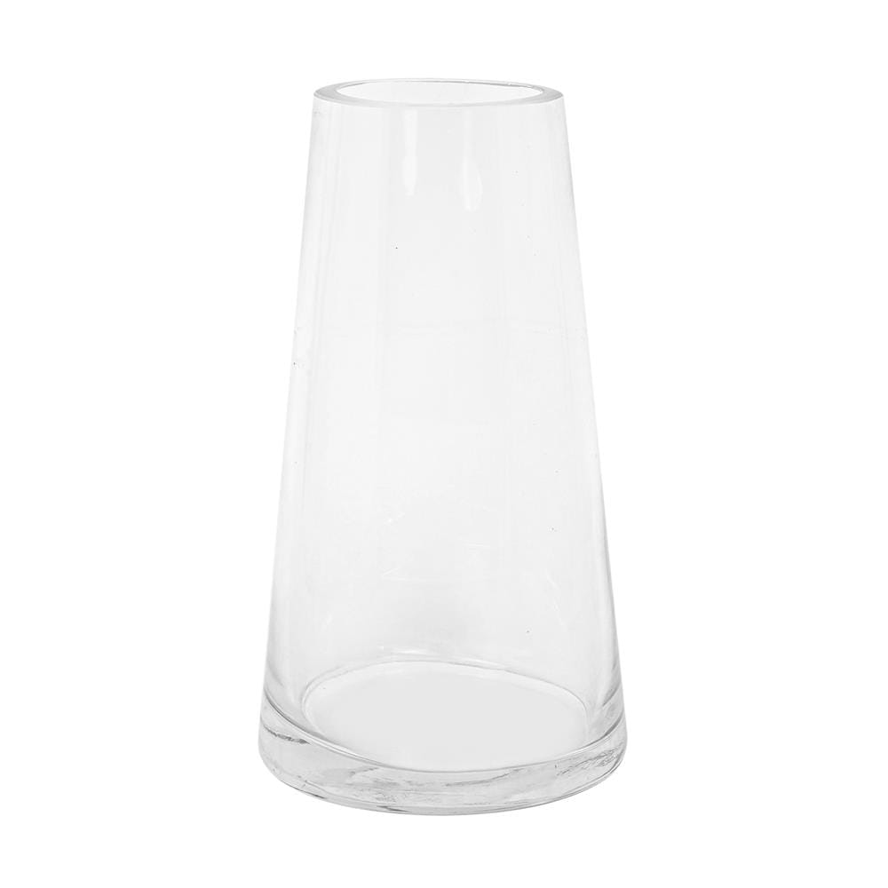 ของตกแต่ง แจกันแก้ว HOME LIVING STYLE BELLA 10.5x18 ซม. สีใส