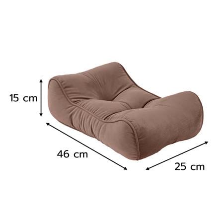 เบาะรองหลัง HOME LIVING STYLE RESTY 18x10 นิ้ว สีน้ำตาล_7