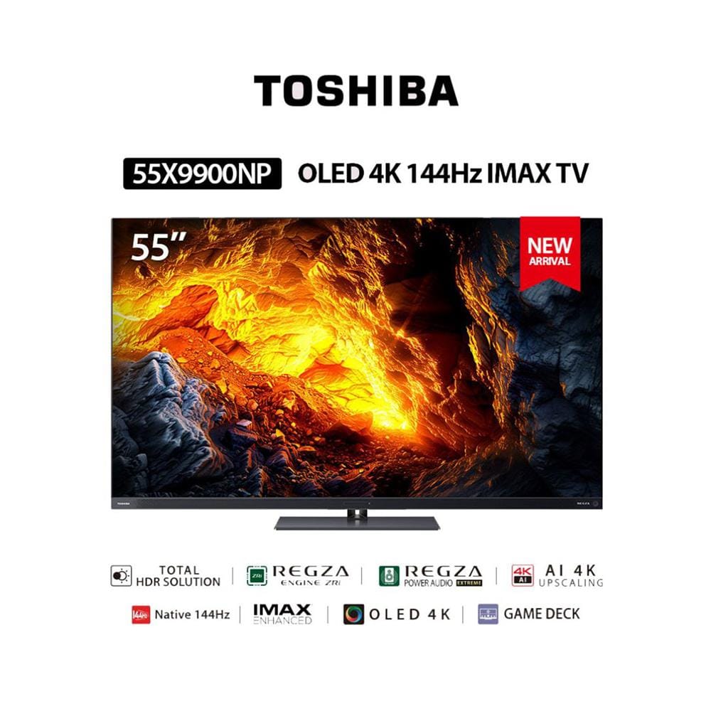 ทีวีโอแอลอีดี 55 นิ้ว TOSHIBA (4K, OLED, VIDAA) 55X9900NP
