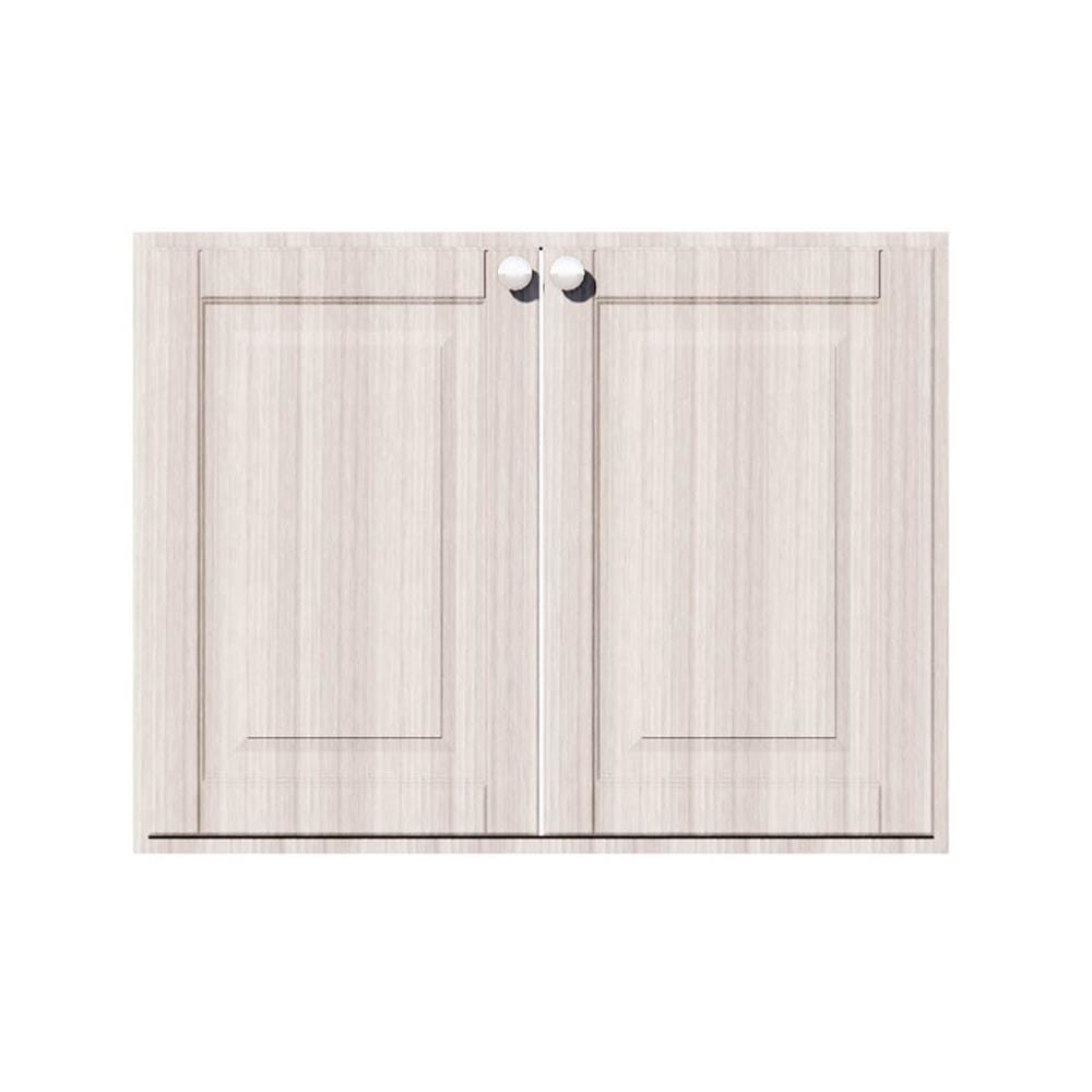 บานซิงค์คู่เรียบ STARMARK ALICE V2 85x66 ซม. สีสโมกี้ แอช