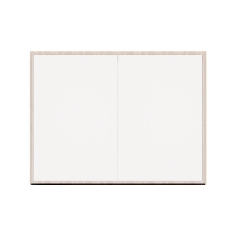 บานซิงค์คู่เรียบ STARMARK ALICE V2 85x66 ซม. สีสโมกี้ แอช