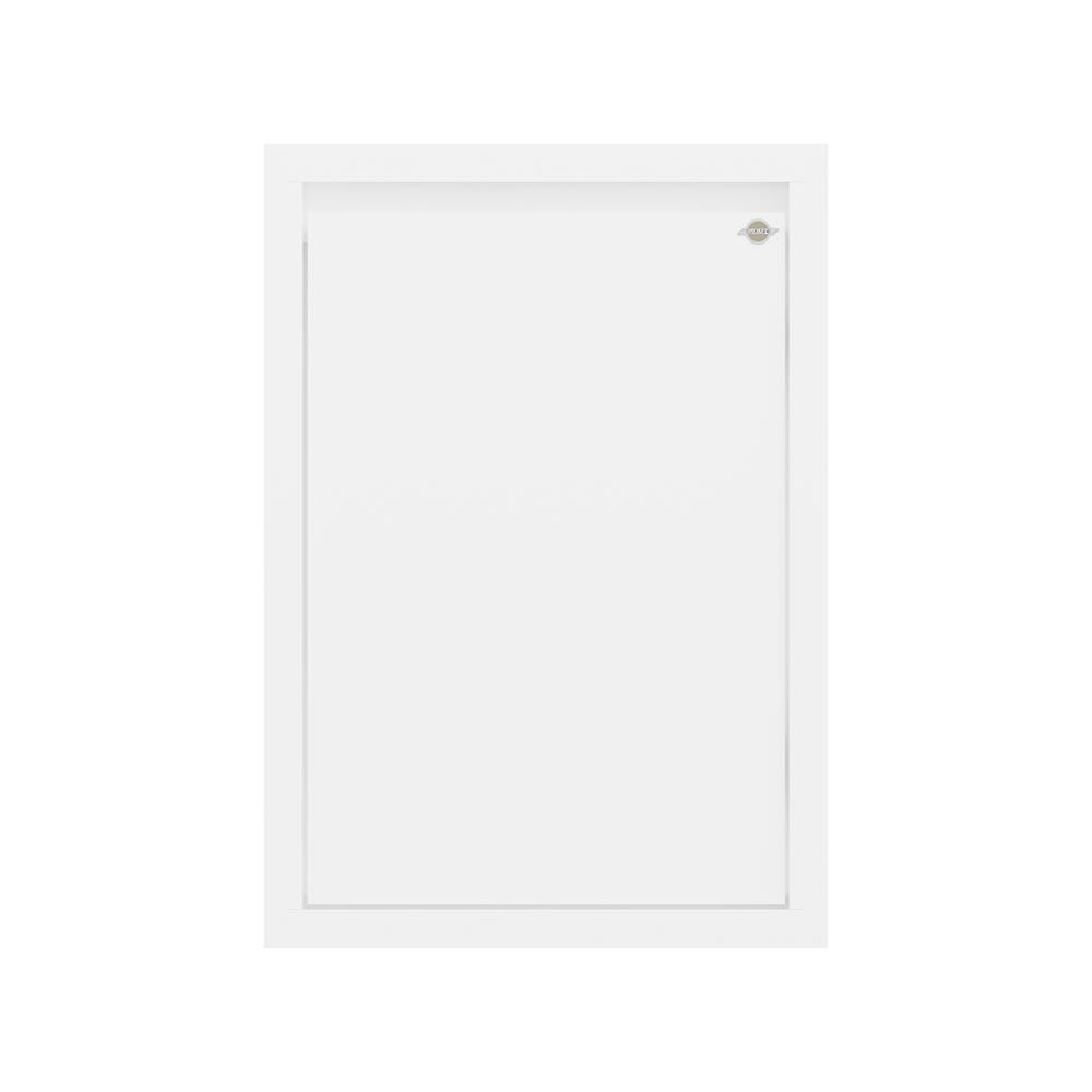 บานซิงค์เดี่ยวเรียบ JUPITER GRAND WHITE 47x67 ซม.