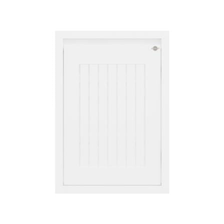 บานซิงค์เดี่ยวเกล็ดตรง JUPITER GRAND WHITE 47x67 ซ...