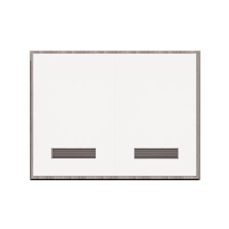 บานซิงค์คู่ช่องระบาย STARMARK ALICE V2 85x66 ซม. สียูนีค โอ๊ค_2