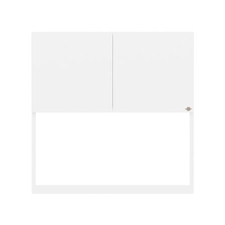 ตู้แขวนคว่ำจาน JUPITER GRAND WHITE 80x80 ซม._0