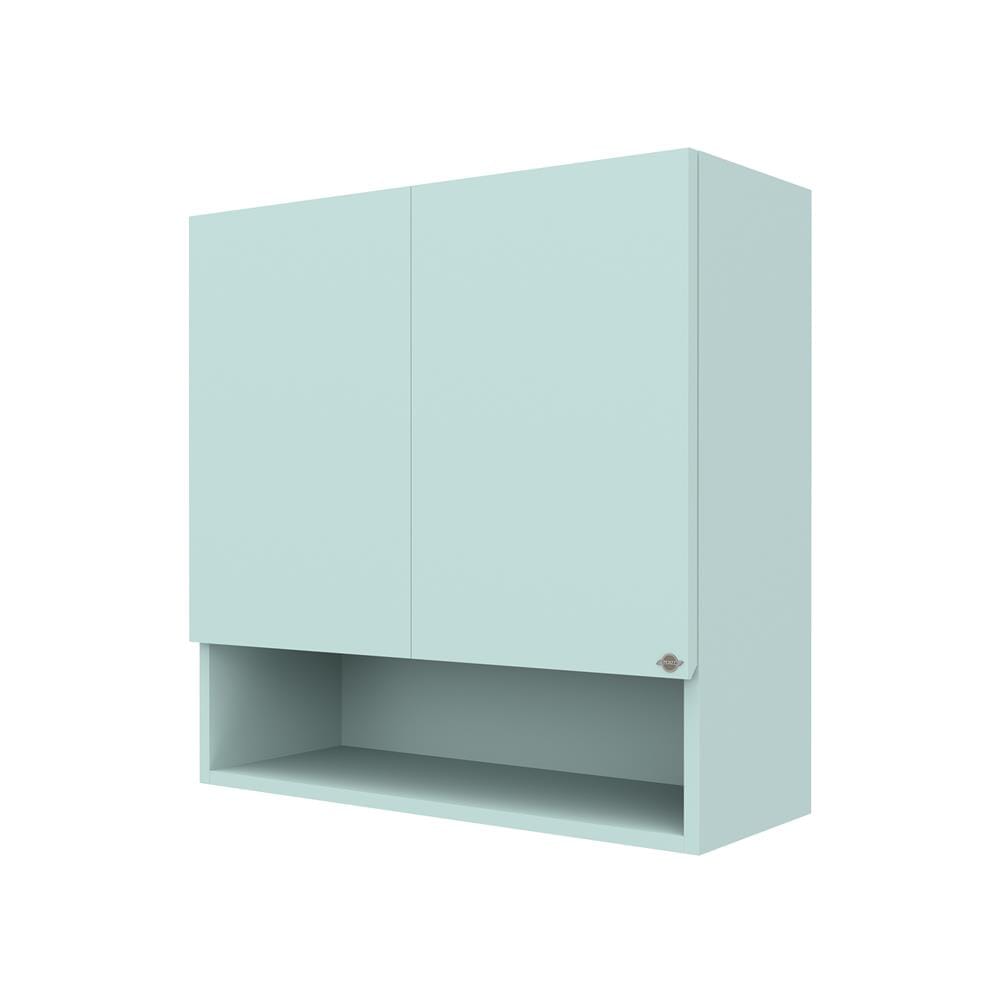 ตู้แขวนคู่พร้อมช่องโล่ง D2 JUPITER GRAND GREEN 80x80 ซม.