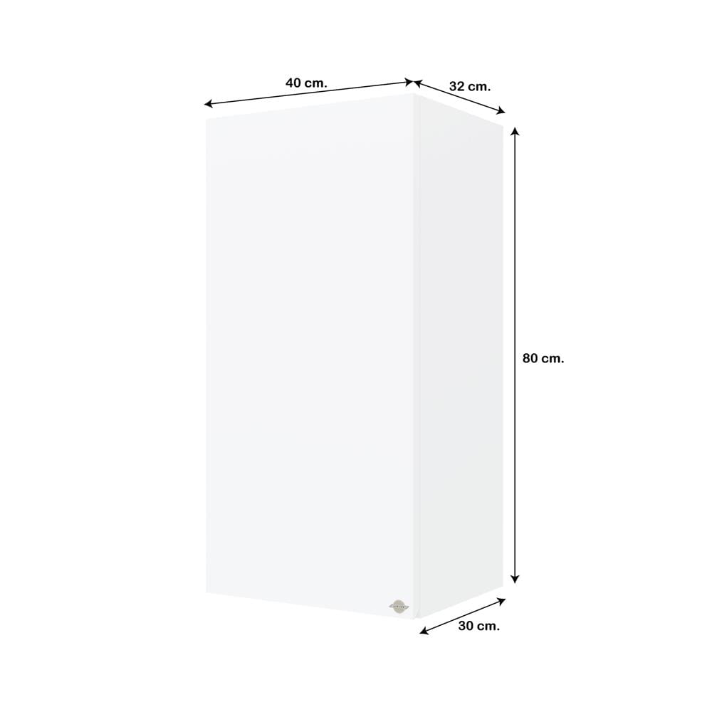 ตู้แขวนเดี่ยว JUPITER GRAND WHITE 40x80 ซม.