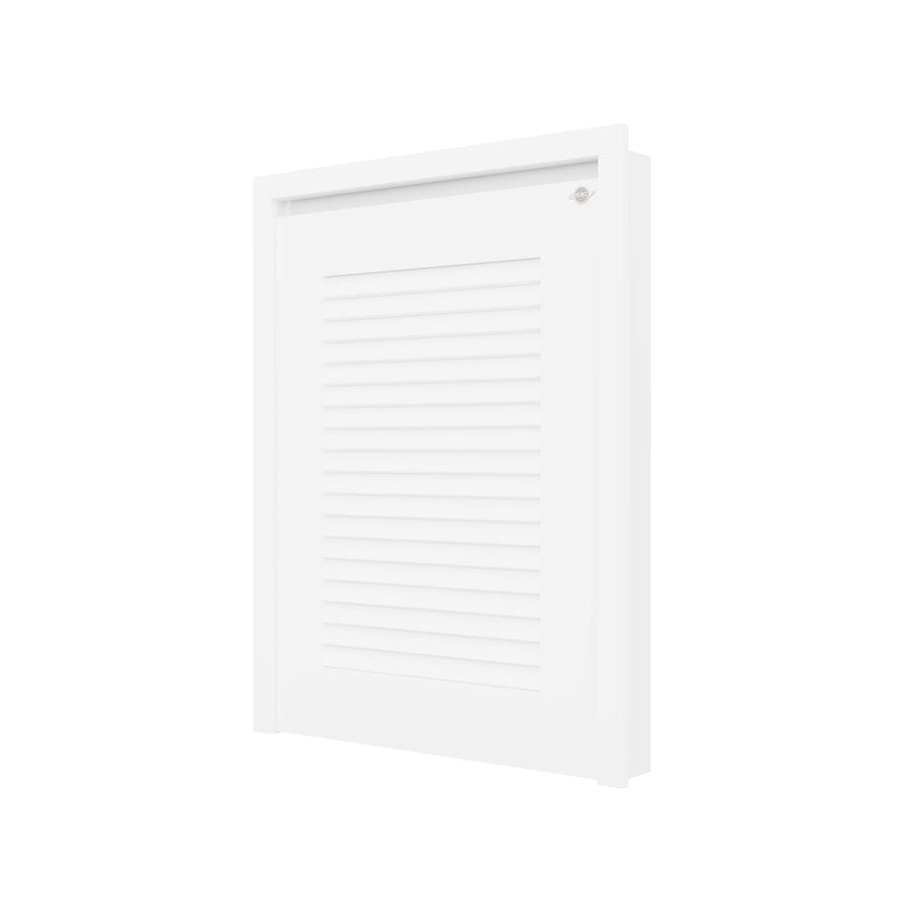 บานถังแก๊สเกล็ดนอน JUPITER GRAND WHITE 57x74 ซม.
