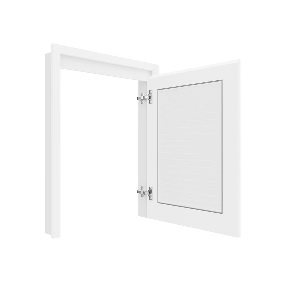 บานถังแก๊สเกล็ดนอน JUPITER GRAND WHITE 57x74 ซม.