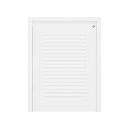 บานถังแก๊สเกล็ดนอน JUPITER GRAND WHITE 57x74 ซม.
