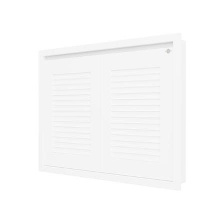 บานซิงค์คู่เกล็ดนอน JUPITER GRAND WHITE 87x67 ซม._1