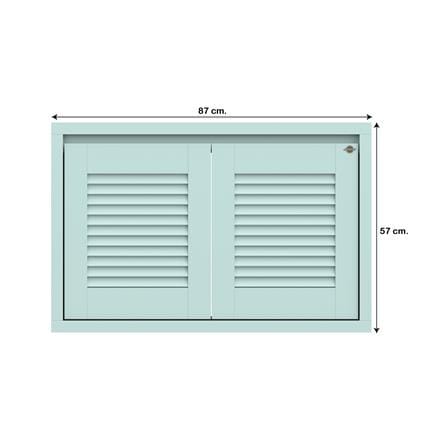 บานใต้เตาเกล็ดนอน JUPITER GRAND GREEN 87x57 ซม._4